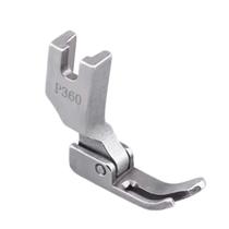 Pé Calcador de Metal Estreito Para Zíper Lado Esquerdo Maquina Reta Industrial - P-360 Pé Calcador de Metal Estreito Para Zíper Lado Esquerdo Maquina Reta Industrial - P-360