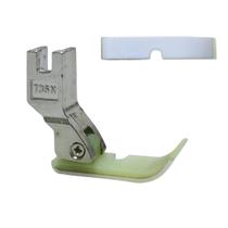 Pé Calcador de Teflon para Ziper Vivo Direito T-36N Industrial