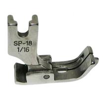 Pé Calcador Pesponto Lado Direito C. Guia Reta Industrial 2mm SP-18 1/16