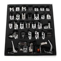 Pé Calcador Sapata Kit 32 Peças Maquina De Costura Doméstica Kit Profissional Maquinas Domésticas Reparo Artesanato Pé Calcador Sapata Kit 32 Peças Maquina De Costura Doméstica Kit Profissional Maquinas Domésticas Reparo Artesanato