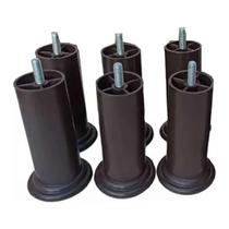 Pé Cama Box Universal Castor Gazin Ortobom 12cm