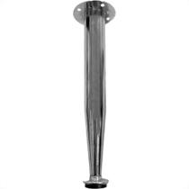 Pe Conico Para Moveis Em Aco Cromado Com Regulagem Jomarca 150Mm Pe Conico Para Moveis Em Aco Cromado Com Regulagem Jomarca 150Mm