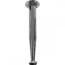 Pe Conico Para Moveis Em Aco Cromado Com Regulagem Jomarca 200Mm Pe Conico Para Moveis Em Aco Cromado Com Regulagem Jomarca 200Mm
