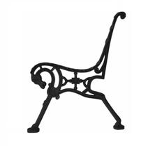 Pé de banco em ferro fundido modelo cavalo 09 réguas alfa Pé de banco em ferro fundido modelo cavalo 09 réguas alfa