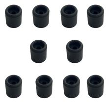 Pé De Borracha Para Móveis Maquina 30x26mm Redondo 10 Uni