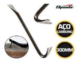 Pé De Cabra Reforçado Extrator De Pregos 300Mm Aço Pinta Pé De Cabra Reforçado Extrator De Pregos 300Mm Aço Pinta