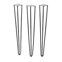 Pé De Ferro Hairpin Legs 50 Cm Preto Pé De Ferro Hairpin Legs 50 Cm Preto