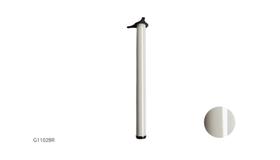 Pe De Mesa Aço 60X73Cm Branco - Hardt