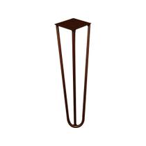 Pé de Metal 30 CM Hairpin Legs Mesa de Canto Rack e Puffs Bronze G41