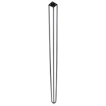 Pé de Metal 90 CM Hairpin Legs Aparador e Mesa de Canto Preto G41