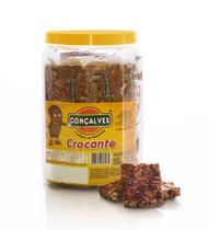 Pé de moleque Crocante Pote de 700g 20x1 Doces Gonçalves