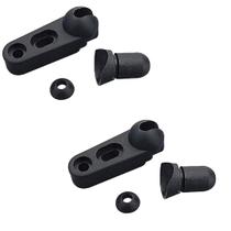 Pé de suporte para para-brisa Sub Zero em nylon, 2 unidades