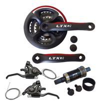 Pe De Vela Ltx Tipo Shimano Alavanca 21 Eixo Rolamento Gts