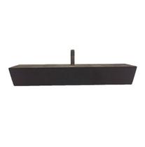 Pé Madeira Retangular Imbuia Sofás Estofados 3cm 20cm Kit 4 Pezinhos