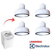 Pé Máquina De Lavar Kit Com 4 Para Electrolux Pé Máquina De Lavar Kit Com 4 Para Electrolux