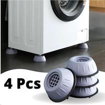 Pé Máquina Lavar Almofada 4pc Ajustável