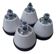 Pé Nivelador Compatível com Lava e Seca Samsung Kit 4 Peças Pé Nivelador Compatível com Lava e Seca Samsung Kit 4 Peças