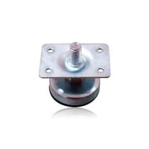 Pe nivelador indart 5/16" c/ chapa c/ base 35mm zincado kit c/ 4