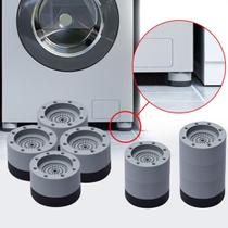 Pé Nivelador Lava Seca Máquina Geladeira Fogão Anti Vibração