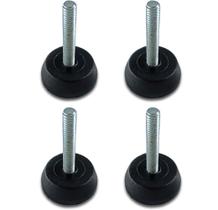 Pé Nivelador M6 Regulável PP - 04Un