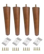 Pe Palito 17cm Chapa Inclinada + Parafuso