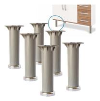 Pé Para Armário De Cozinha Itatiaia (encaixe) Original 4 Pçs Pé Para Armário De Cozinha Itatiaia (encaixe) Original 4 Pçs