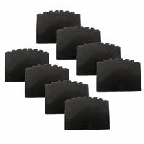 Pe Para Escada Ponteira Sapata Borracha 20x40mm Resistente 8 Pcs