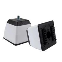 Pe para geladeira e fogao de plástico quadrado branco Pe para geladeira e fogao de plástico quadrado branco