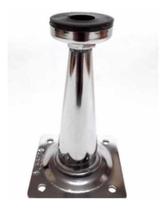 Pe Para moveis 18 Cm Ferro Cromado 10 Unid. Caad Pe Para moveis 18 Cm Ferro Cromado 10 Unid. Caad
