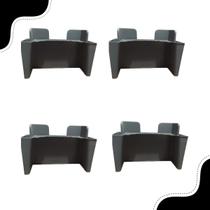 Pé Para Móveis Kit 25 Pezinho Protetor Guarda Roupa Rack Armário Cômoda Material Resistente Ivy