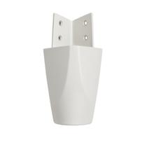 Pé Para Multiusos Móveis e Guarda-Roupas em Plástico Resistente - Branco