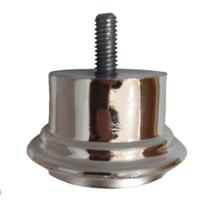 Pé Para Sofá 3,3cm METALIZADO Redondo Kit 4 unidades Pé Para Sofá 3,3cm METALIZADO Redondo Kit 4 unidades