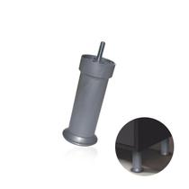 Pé Para Sofás Cama Box Cor Cinza 12cm