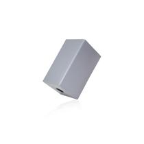 Pé Quadrado 7 Cm Altura Cinza Para Móveis Em Geral Pé Quadrado 7 Cm Altura Cinza Para Móveis Em Geral