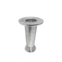 Pé Regulável para Móveis 130mm (300kg) Alumínio Polido Metali Pé Regulável para Móveis 130mm (300kg) Alumínio Polido Metali