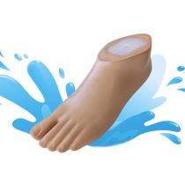 Pé Sach, Salto 10mm Núcleo Em Nylon À Prova Dágua Prótese