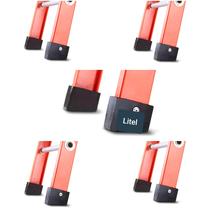 Pé Sapata de borracha Escada de Fibra de Vidro Extensiva Kit 5 Pares