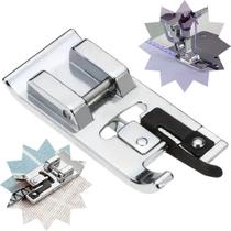 Pe Sapatilha Pezinho Acabamento Overloque Chuleado Calcador Maquina de Costura Caseira Patchwork