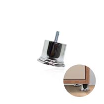 Pé Sofá E Cama de 35mm Altura Cromado