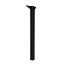 Pé Tubular para Mesa Diâmetro 60x730mm Preto FGVTN