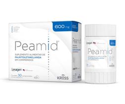 Peamid Suplemento Alimentar de Palmitoiletanolamida600mg Kress 30cpr Peamid Suplemento Alimentar de Palmitoiletanolamida600mg Kress 30cpr