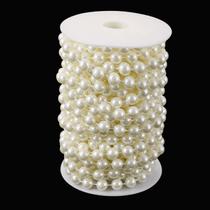 Pearl Bead Chain Trim Strands Roll Jerler Pearl Garland 10 mm Pearl Bead Chain Trim Strands Roll Jerler Pearl Garland 10 mm