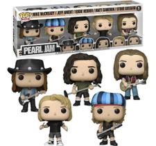 Pearl Jam Pack com 5 Pop Funko Rocks - Funko Pop