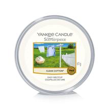 Peça central Candle Yankee Candle Easy MeltCup de algodão limpo Peça central Candle Yankee Candle Easy MeltCup de algodão limpo