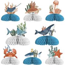 Peça central de decoração Jollyboom Ocean Animal Honeycomb