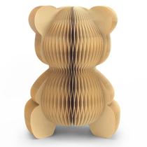 Peça central Honeycomb Bear para decoração de chá de bebê Teddy Bear