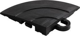 Peça de canto para piso de garagem Speedway preto 7 x 7 cm, pacote com 4 Peça de canto para piso de garagem Speedway preto 7 x 7 cm, pacote com 4