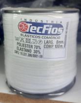 Peça de elástico 8cm TEC fios para confecção de roupas e acessórios