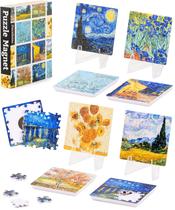 Peça de quebra-cabeça magnéticaRelax Van Gogh's Palette 128 peças