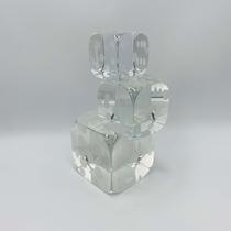 Peça Decorativa Dados em Cristal 30x20x5cm